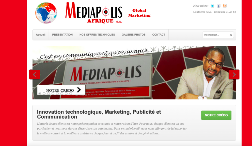 Mediapolis Afrique