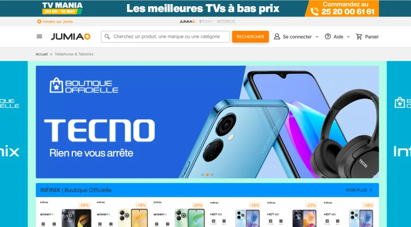 Exemple de site dynamique